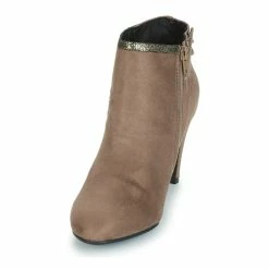 André - AUREL Beige 10 André - AUREL Beige -Bottines / Boots Femme Soldes 8397790 500 C