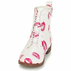 André - PILAT Blanc 10 André - PILAT Blanc -Bottines / Boots Femme Soldes 8400948 500 C