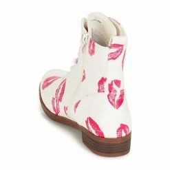 André - PILAT Blanc 12 André - PILAT Blanc -Bottines / Boots Femme Soldes 8400948 500 E