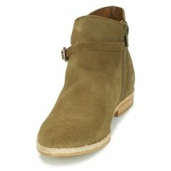 André - IDAHO Kaki 10 André - IDAHO Kaki -Bottines / Boots Femme Soldes 8400949 500 C