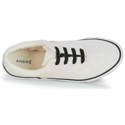 André - FUSION Blanc -Bottines / Boots Femme Soldes 8401337 500 F