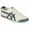 Onitsuka Tiger - MEXICO 66 LEATHER Beige / Bleu 2 Onitsuka Tiger - MEXICO 66 LEATHER Beige / Bleu -Bottines / Boots Femme Soldes 9819170 500 A