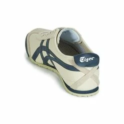 Onitsuka Tiger - MEXICO 66 LEATHER Beige / Bleu -Bottines / Boots Femme Soldes 9819170 500 E